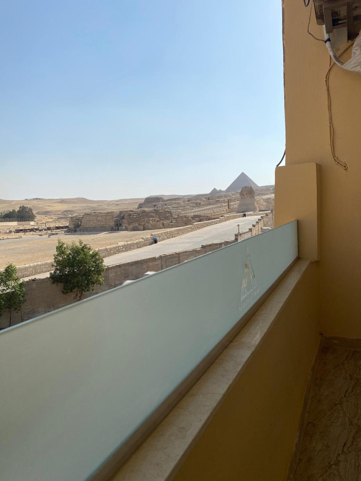 Seven Pyramids Panoramic View Inn Kafret el-Gabal Extérieur photo